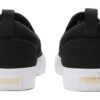 (Mujeres) Zapatillas sin cordones Bari “Equipo Negro Dorado”