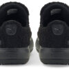 (Mujeres) Zapatillas sin cordones Mayu de gamuza “Teddy – Negro”