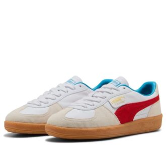 Palermo Leather “Blanco para siempre rojo”