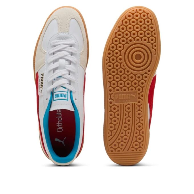 Palermo Leather “Blanco para siempre rojo”