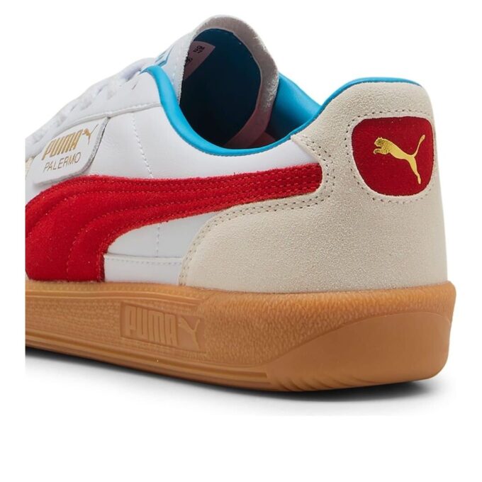 Palermo Leather “Blanco para siempre rojo”