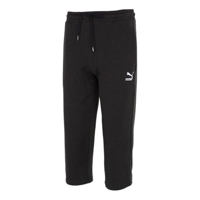 Pantalón 3/4 tejido activo “Negro y blanco”