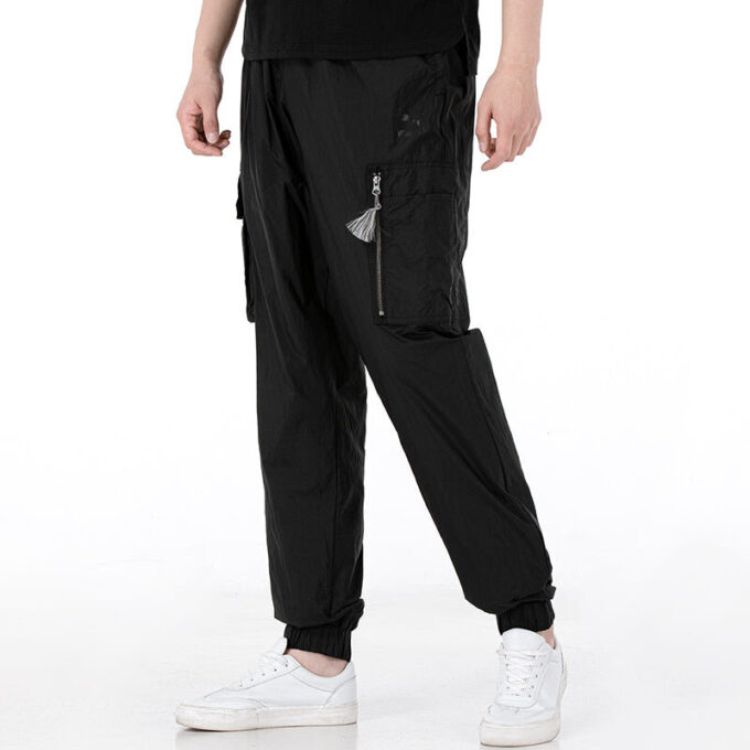 Pantalón cargo Paisley “Negro”