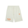 Pantalón corto con estampado del logotipo de Classics Dance Crew en blanco y naranja