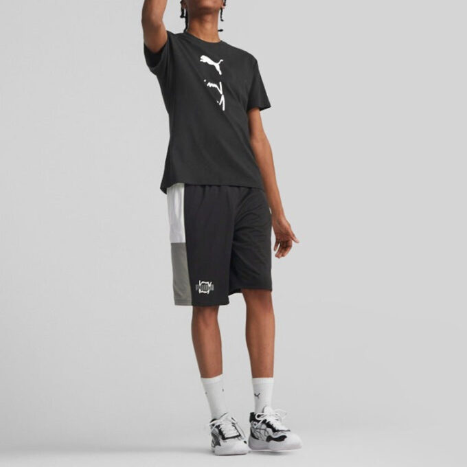 Pantalón corto de baloncesto de entrenamiento “Negro”