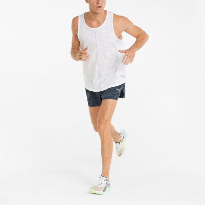 Pantalón corto para correr Ultraweave S de 3″ en color verde azulado