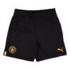 Pantalón corto réplica del Manchester City F.C. 22/23 “Negro Dorado”
