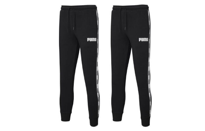 Pantalón de chándal Tape “Negro Blanco”