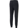 Pantalón deportivo de punto con estampado de cinta metálica Nights para hombre, color negro