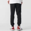Pantalón deportivo de punto con estampado de cinta metálica Nights para hombre, color negro