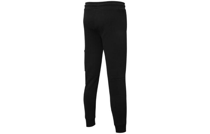Pantalón deportivo de punto con insignia mixta “Negro”