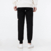 Pantalón deportivo de punto con insignia mixta “Negro”