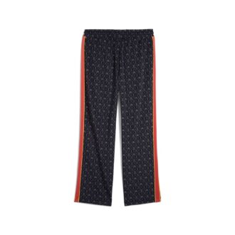 Pantalón deportivo holgado con cordón y estampado integral “Road To Unity” “New Navy”