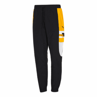 Pantalón deportivo Race Statement de PUMA x Ferrari para hombre, color amarillo