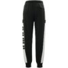 Pantalón deportivo retro con bloques “Negro, blanco y gris”