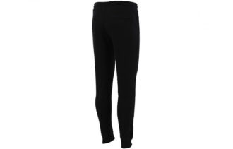 Pantalón largo casual clásico para hombre, color negro