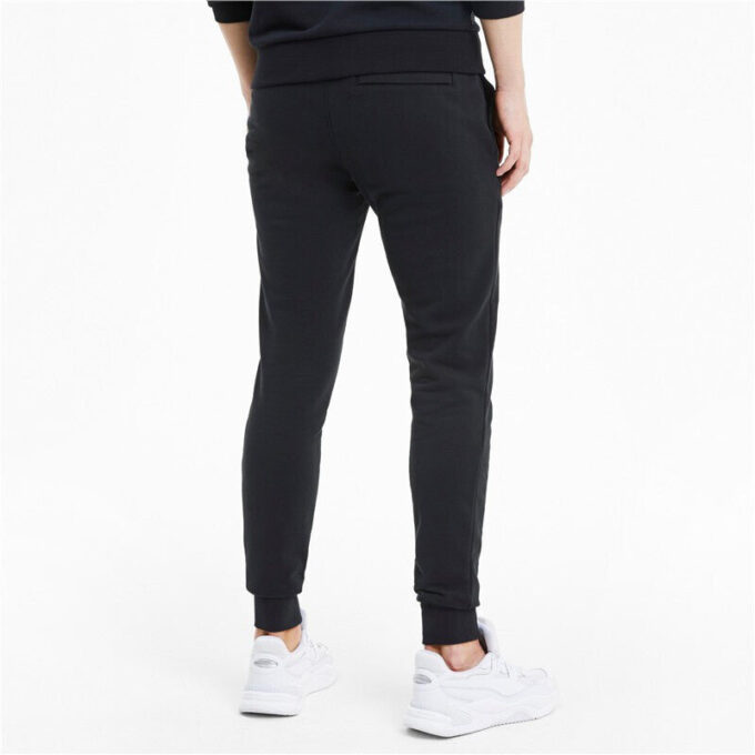 Pantalón largo casual clásico para hombre, color negro