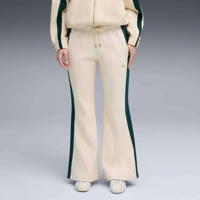 Pantalones acampanados T7 para mujer