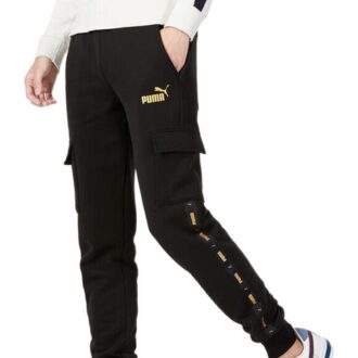 Pantalones cargo casuales laterales “Negro”
