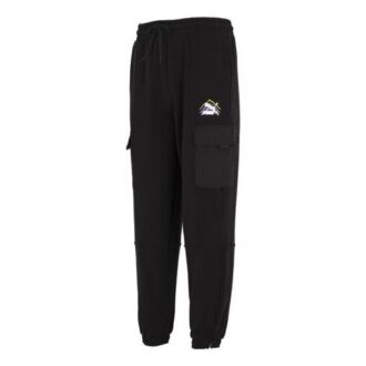 Pantalones cargo de montaña para acampar, color negro