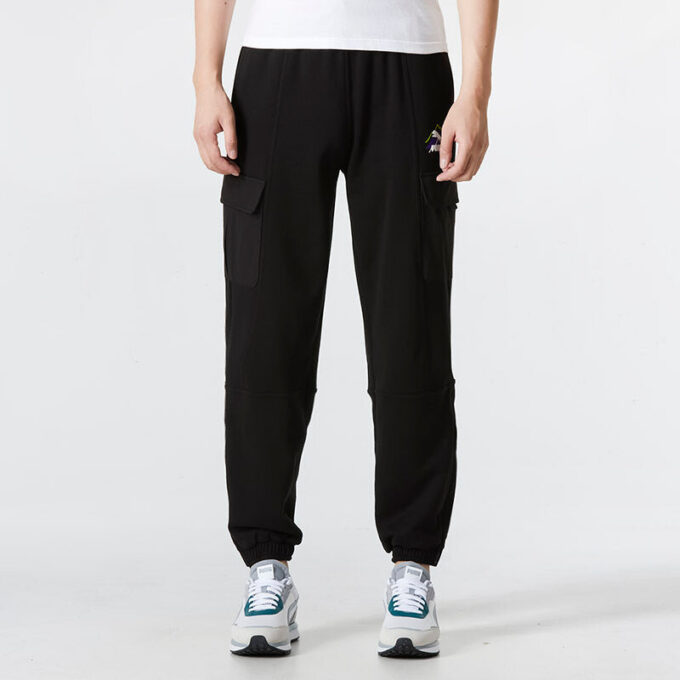 Pantalones cargo de montaña para acampar, color negro