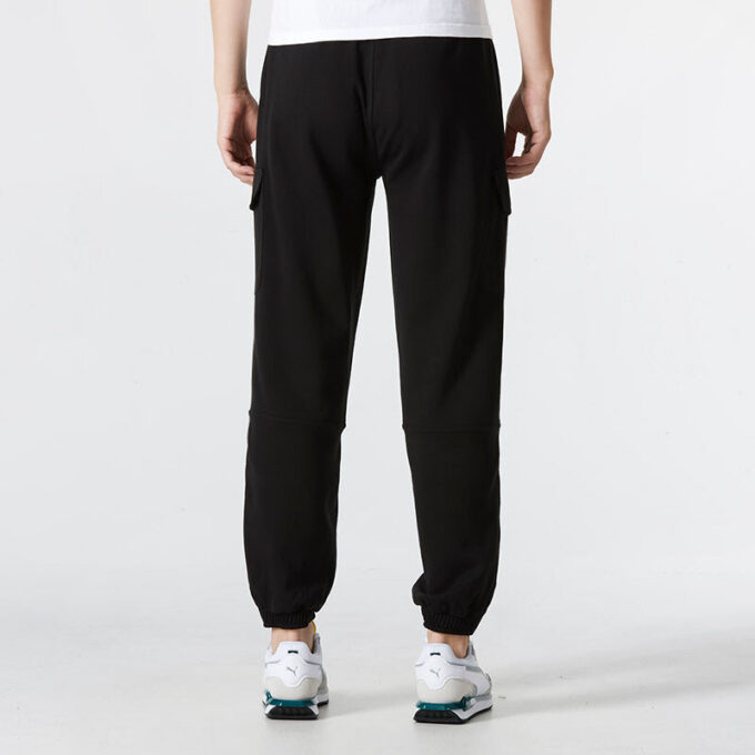 Pantalones cargo de montaña para acampar, color negro