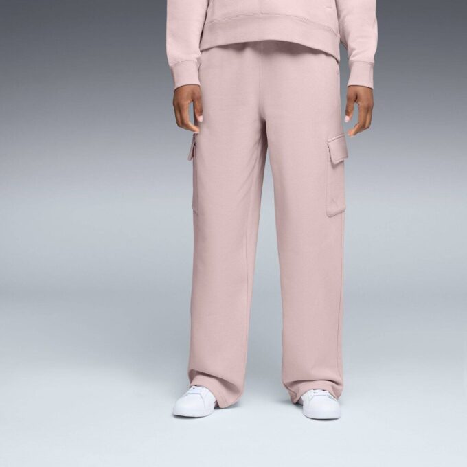 Pantalones cargo de pierna recta para mujer de Elevated Essentials