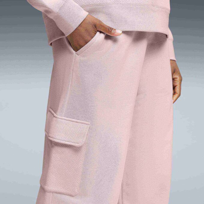 Pantalones cargo de pierna recta para mujer de Elevated Essentials