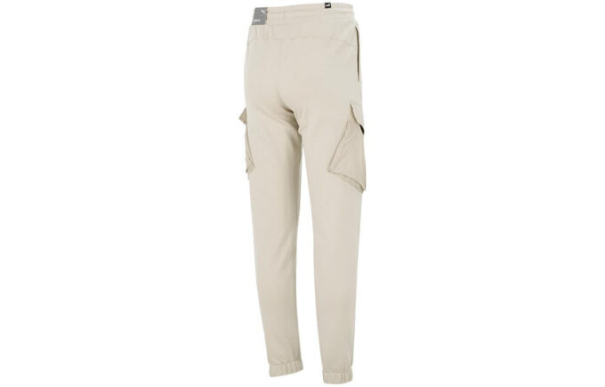 Pantalones cargo tejidos “Beige”