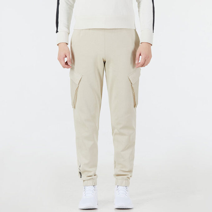 Pantalones cargo tejidos “Beige”