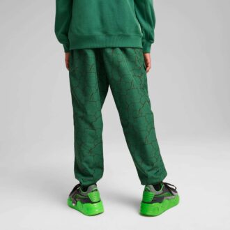 Pantalones cargo tejidos holgados para niños grandes de PUMA x TMNT