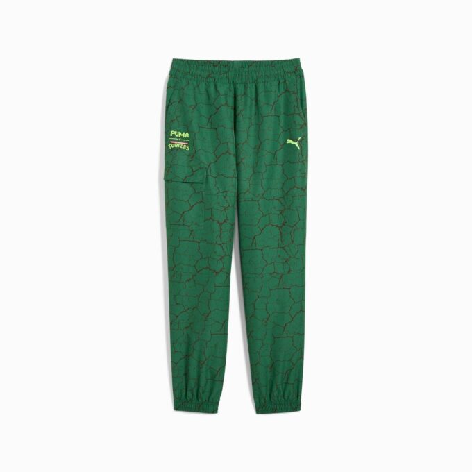 Pantalones cargo tejidos holgados para niños grandes de PUMA x TMNT Pantalones cargo tejidos holgados para niños grandes de PUMA x TMNT