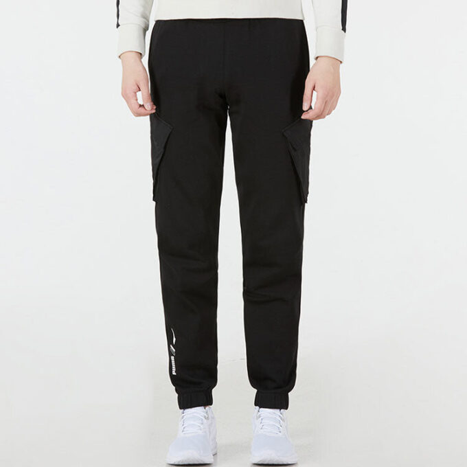 Pantalones cargo tejidos “Negros”