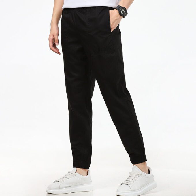 Pantalones chinos básicos modernos “negros”