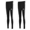 Pantalones clásicos T7 negros para mujer