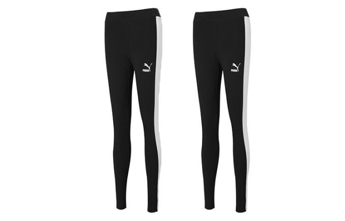 Pantalones clásicos T7 negros para mujer