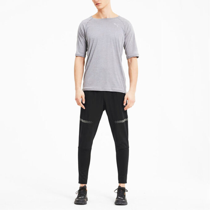 Pantalones cónicos Runner ID “Negro”