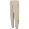 Pantalones con logotipo gráfico de tendencia en beige