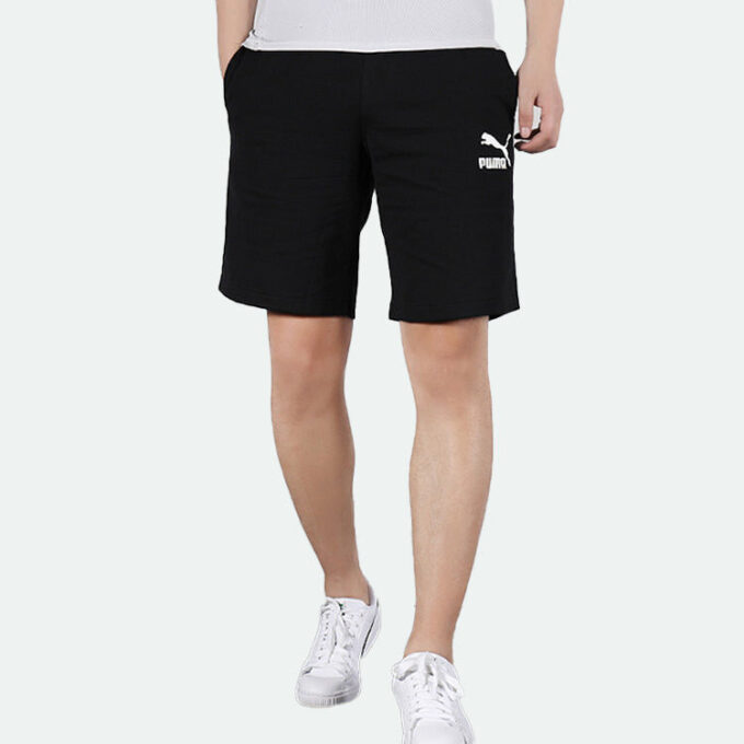 Pantalones cortos ajustados Ess+ “Negro”