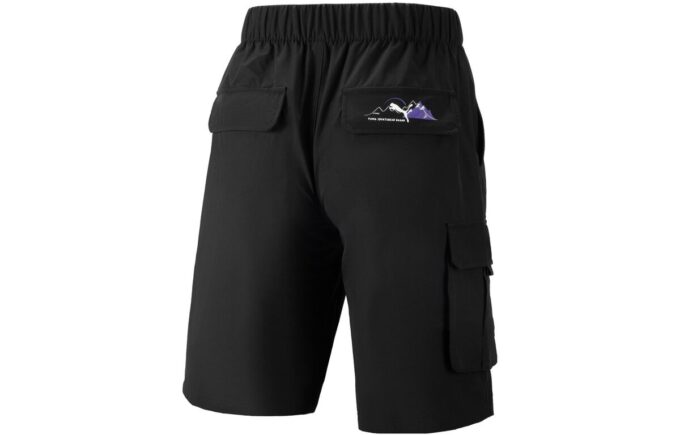 Pantalones cortos cargo Camping Mountain “Negro”