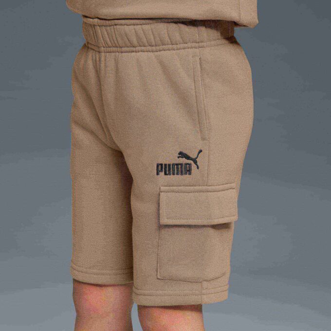 Pantalones cortos cargo de polar para niños grandes de Basics Pantalones cortos cargo de polar para niños grandes de Basics
