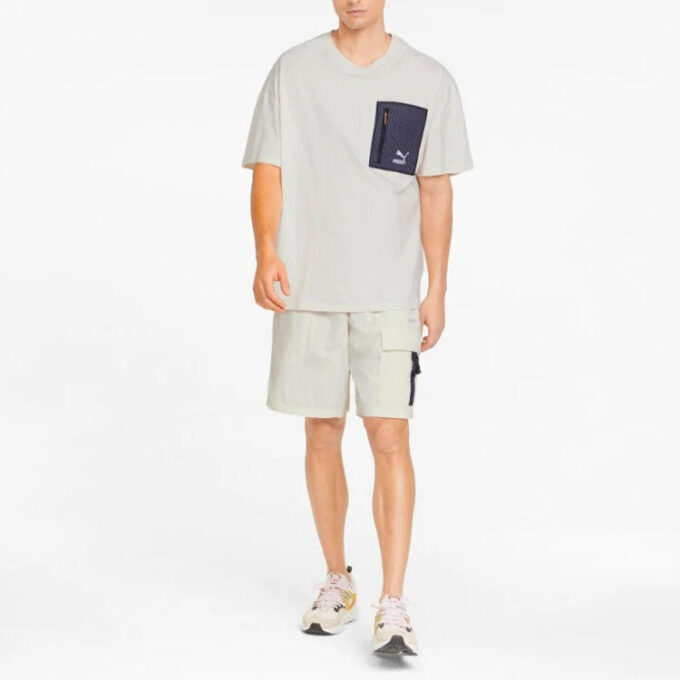 Pantalones cortos cargo Hill Camp “Blancos”