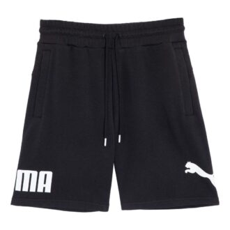 Pantalones cortos casuales con logotipo “Negro”