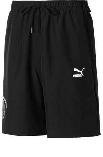 Pantalones cortos casuales con logotipo “Negro”