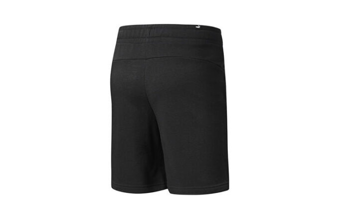 Pantalones cortos casuales lisos “Negro”