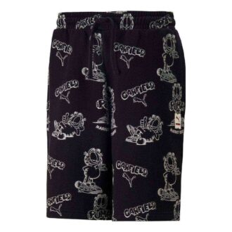 Pantalones cortos con estampado integral PUMA x Garfield “Negro”