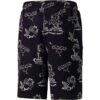 Pantalones cortos con estampado integral PUMA x Garfield “Negro”