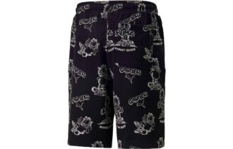 Pantalones cortos con estampado integral PUMA x Garfield “Negro”