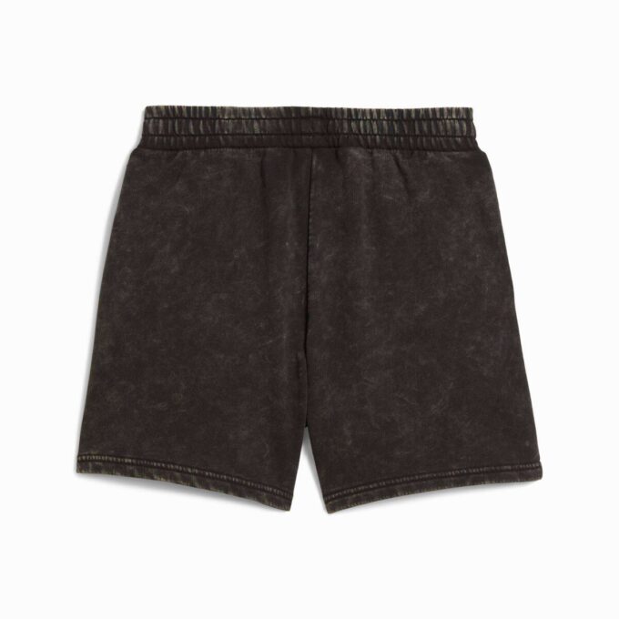 Pantalones cortos con lavado ácido para mujer de Elevated Essentials Pantalones cortos con lavado ácido para mujer de Elevated Essentials