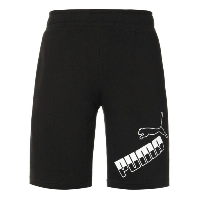 Pantalones cortos con logo grande amplificado “Negro y blanco”